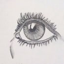 DA - Ojos. Desenho a lápis projeto de Victor Martinez - 12.03.2024