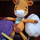 My project for course: Crocheting Amigurumi Animals for Beginners Ein Projekt aus dem Bereich H, werk, Spielzeugdesign, Crochet, Amigurumi und Textildesign von Priya Rajan - 16.03.2024