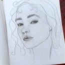 My project for course: Portrait Sketchbooking: Explore the Human Face. Un proyecto de Bocetado, Dibujo, Dibujo de Retrato, Dibujo artístico y Sketchbook de Helena Ljoljic - 21.03.2024