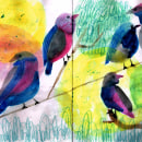 My project for course: Creative Watercolor Sketching for Beginners. Un proyecto de Ilustración tradicional, Bocetado, Creatividad, Dibujo, Pintura a la acuarela y Sketchbook de Tanya Eirena - 21.03.2024