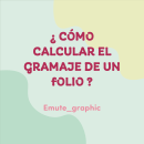 ¿ Como calcular el gramaje de un folio? . Design gráfico projeto de Ema Kiudulaite - 22.03.2024