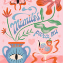 Mimitos. Lettering, Ilustração digital, e Lettering digital projeto de Nadia Glowacki - 25.03.2024