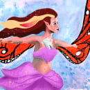 Fairytale Illustration: Fairy Freedom. Un proyecto de Ilustración tradicional, Artesanía y Diseño editorial de alexiaceliapeza - 20.03.2024