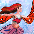 My project for course: Fairy-Tale Illustration with Watercolors. Un proyecto de Ilustración tradicional, Pintura, Dibujo, Ilustración digital y Pintura a la acuarela de alexiaceliapeza - 26.03.2024