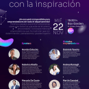 Reencontrate con la Inspiración 2023. Un progetto di Pubblicità, Motion graphics, Br, ing, Br, identit e Design dell’informazione di Joaquín Javiel - 01.04.2024
