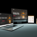 Whisky Web Design. Un progetto di Web design di Parachute - 03.04.2024