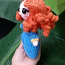 Princesa Merida. Un proyecto de Crochet de Priscila Méndez - 27.12.2023