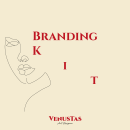 Branding Kit VenusTas Art Designer. Projekt z dziedziny Br, ing i ident, fikacja wizualna i Projektowanie graficzne użytkownika Enric Roca - 05.04.2024