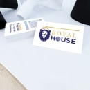 Royal House. Design, Advertising, Br, ing, Identit, Graphic Design, and Marketing project by Jose Manuel González González - 01.21.2020