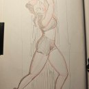 My project for course: Introduction to Artistic Figure Drawing. Un projet de Esquisse , Dessin au cra, on, Dessin, Dessin réaliste , et Dessin anatomique de Robert - 07.04.2024