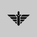 Dark Angels. I Legion. Warhammer 40 000.. Un projet de Design , Br, ing et identité , et Création de logos de Nick Ocean - 09.04.2024