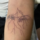 Mi proyecto del curso: Tatuaje para principiantes POR NEFI GOMEZ. Desenho de tatuagens projeto de Nefi Daniel Gómes Suárez - 11.04.2024