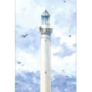 First Lighthouse of Oostende. Arquitetura, Esboçado, Desenho, Pintura em aquarela, Desenho realista e Ilustração arquitetônica projeto de Philip Vandenbussche - 13.04.2024