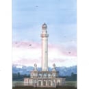 First Lighthouse of Oostende. Arquitetura, Esboçado, Desenho a lápis, Desenho e Ilustração arquitetônica projeto de Philip Vandenbussche - 13.04.2024