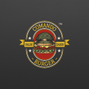 Comando Burger Identidad Corporativa. Un proyecto de Diseño, Br, ing e Identidad, Diseño gráfico y Diseño de logotipos de Juan Arráez - 14.04.2024