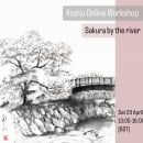 Koshu Online workshop 20th April 202024. Een project van Craft,  Beeldende kunst, Schilderij,  Tekening y Aquarelschilderen van Koshu (Akemi Lucas) - 17.04.2024