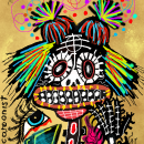 Samo is Dead. Un proyecto de Diseño e Ilustración tradicional de Gina Paola ArtistaSocial - 18.04.2024