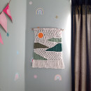 Mi proyecto del curso: Creación de tapices de macramé inspirados en la naturaleza desde cero. Macramé, and Textile Design project by Leidy Maritza - 04.20.2024