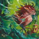 Kirin Oil Painting. Traditional illustration project by Kate Becker - 04.21.2024