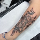 Mi proyecto del curso: Tatuaje para principiantes. Un proyecto de Diseño de tatuajes de Isabel Carmona Vicedo - 04.04.2024