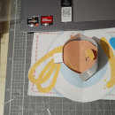 Mi proyecto del curso: Creación de tarjetas pop-up para principiantes. Un proyecto de Ilustración tradicional, Artesanía, Eventos, Papercraft y Diseño de papelería				 de pattymacancela24 - 27.04.2024