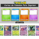 Cartas de Pokemon Para Imprimir . Graphic Design, Poster Design, and Video Games project by emilio_juan - 05.09.2024