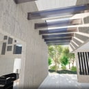 CASA ATRIUM. 3D, Architecture & Interior Architecture project by luisedu_monroy - 05.19.2024