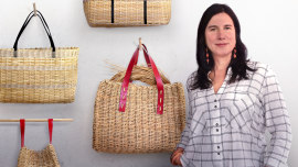 Técnicas de cestaria contemporânea aplicada à moda. Curso de Craft por Idoia Cuesta