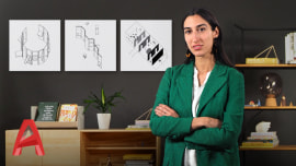 Einführung in das Architekturzeichnen in AutoCAD. Ein Kurs der Kategorie Architektur, Raumgestaltung und Design von Isabel Martínez