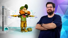 Introdução ao rigging para animação. Curso de 3D, e Animação por Jose Antonio Martin Martin