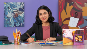 Illustration Techniques for Children’s Books. Illustration course by Estelí Meza