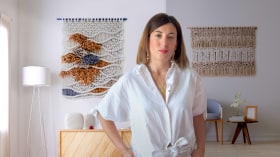 Introduction to Macramé: Creation of a Decorative Tapestry. Craft course by Belen Senra