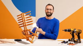 Furniture Design: Make a Wooden Lamp. Craft, and Design course by Fabien Cappello