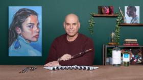 Expressive Oil Portraiture: Explore the Alla Prima Technique. Illustration course by A.J. Alper