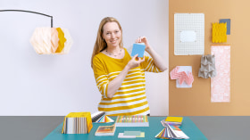 Design Your Own Paper Lamp. Craft course by Kate Colin