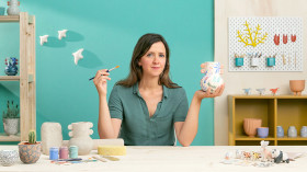 Introduction to Colorful Patterned Ceramics. Craft course by Sara Theron