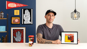 Branding: ontwerp originele handgemaakte logo's. Een cursus van  Ontwerp y  Kalligrafie en typografie van Jon Contino