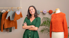Design e confecção de roupas de tricô sem costura com agulhas circulares. Um curso de Craft de Carmen García de Mora