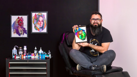 Artistic Tattoos in Full Color. A Illustration course by Molina Tattoo