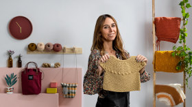 Crochê circular: crie roupas e receitas profissionais. Um curso de Craft de Estefa González