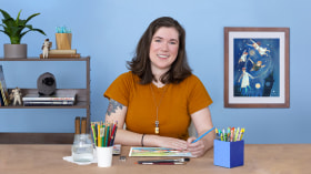 Kinderbuchillustration: Experimentelle Techniken. Illustration-Kurs von Kayla Stark