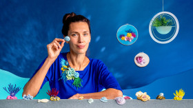 Técnicas de crochê para tecer a vida e animais marinhos. Curso de Craft por Marianne Seiman