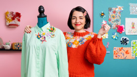 Perlenstickerei auf Textilien: Entwickle Vorlagen und Motive. Handarbeit und Mode-Kurs von Raquel Ezquerro (Lanusa)
