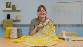 Técnicas de tecelagem manual para design de tapetes contemporâneos. Um curso de Craft de Sophie Graney