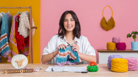 Introduction to Knitting for Oversized Garments. Craft course by Siempre Oveja