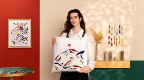 Stickerei und Farbstimmung: Gestalte textile Landschaften. Ein Kurs der Kategorie Handarbeit von Célia Bruneau