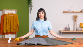 Techniques de couture artisanales pour créer une jupe. Un cours de Craft , et Mode de Sara Forlini
