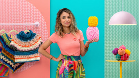 Técnicas de crochê para criar roupas coloridas. Um curso de Craft e Moda de Marie Castro