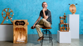 Autômatos de madeira: dê vida a esculturas com movimento. Curso de Craft por Eduardo Salzane