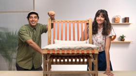 Carpentry for Beginners: Make Furniture with Wood and Leather. Craft course by Taller Piccolo